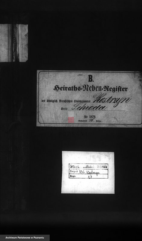 Obraz 1 z jednostki "Księga małżeństw"