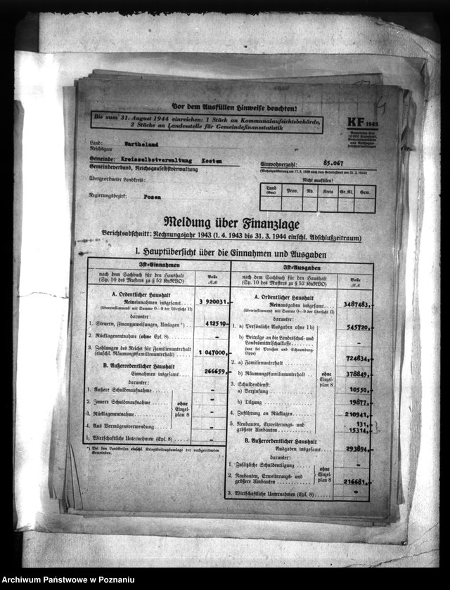 Obraz 9 z jednostki "Statystyka finansowa gmin"