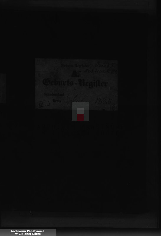 image.from.unit.number "Geburts-Neben-Register, Band I von No 1 bis No 500"