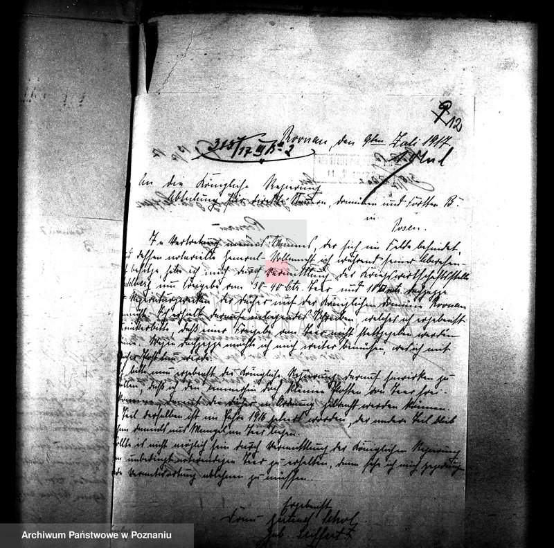 Obraz 16 z jednostki "Kontrakt dzierżawny majątku państwowego Szamotuły-Zamek"