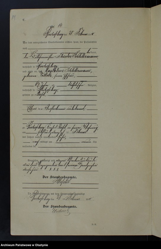 image.from.unit.number "Sterbe-Neben-Register Nr 1 - 100"