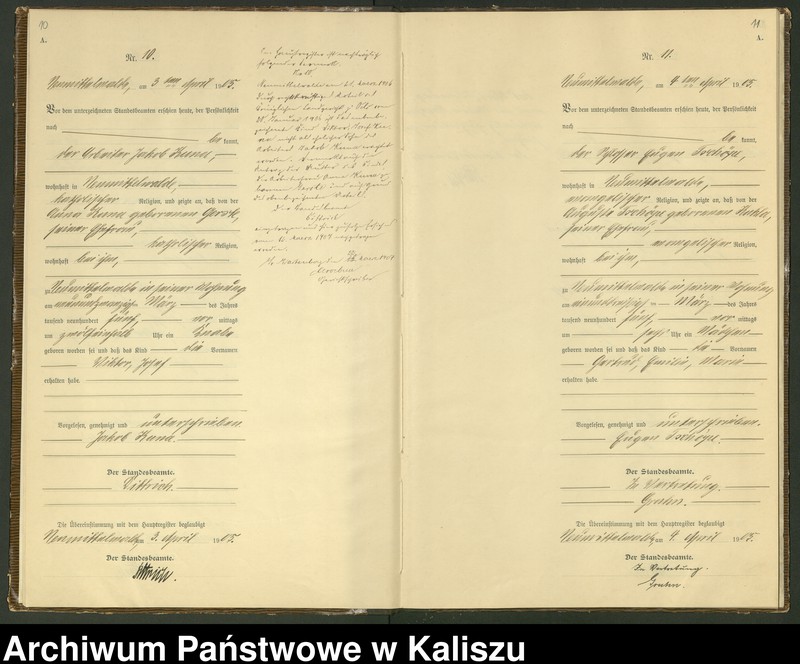 Obraz 8 z jednostki "[Księga urodzeń]"