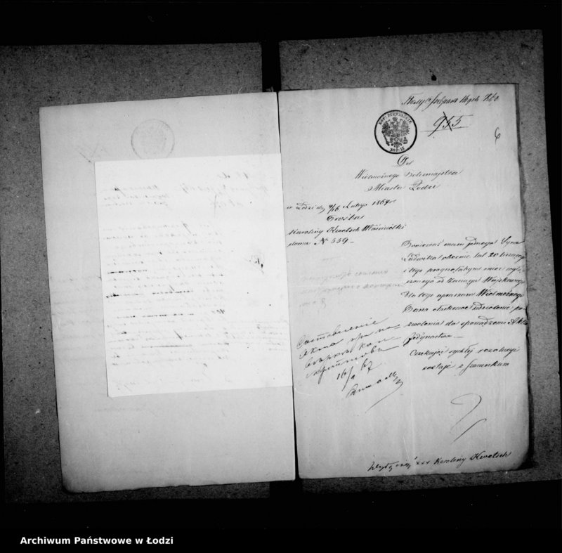 Obraz 10 z jednostki "Akta w przedmiocie dowodów do wyłączeń"