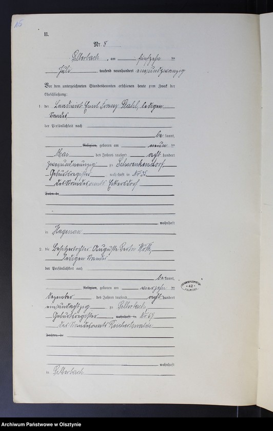 image.from.unit.number "Heirats-Neben-Register Nr 1 - 20"