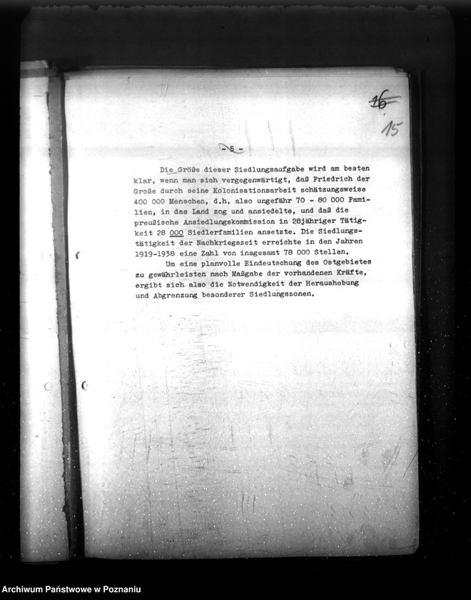 Obraz 19 z jednostki "Plany, korespondencja i statystyka w zakresie planowania przestrzennego w Kraju Warty"