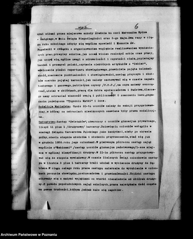 Obraz 9 z jednostki "Prywatne Gimnazjum Męskie imienia św. Wojciecha- Gniezno- sprawozdania z wizytacji"