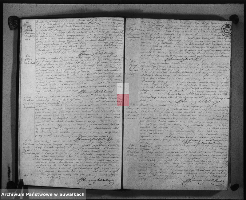 Obraz 11 z jednostki "Księga duplikat urodzonych, zaślubionych i umarłych w parafii puńskiey roku 1842"