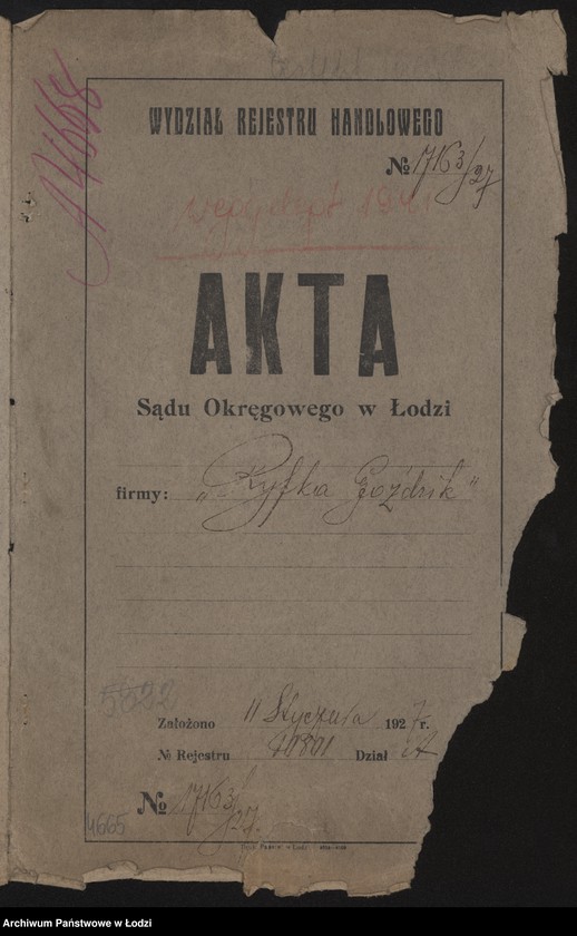 Obraz 2 z jednostki "Ryfka Goździk – sklep kolonialno-spożywczy"