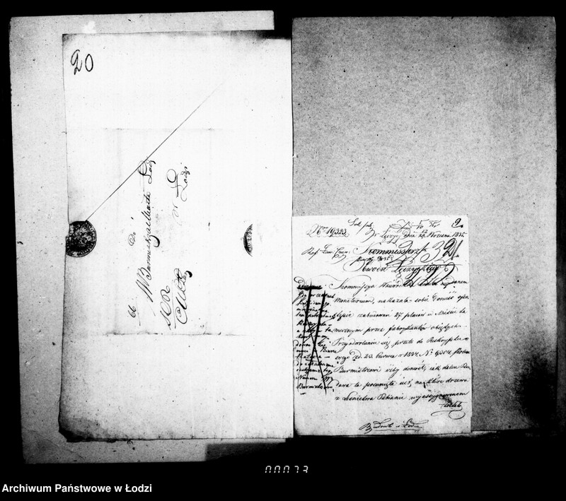 Obraz 18 z jednostki "Akta ławnika czynnego osady fabrycznej Łódka tyczące się defraudacji leśnych"