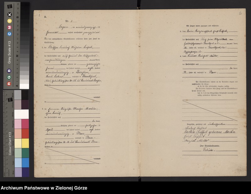 Obraz 3 z jednostki "[Księga małżeństw]"