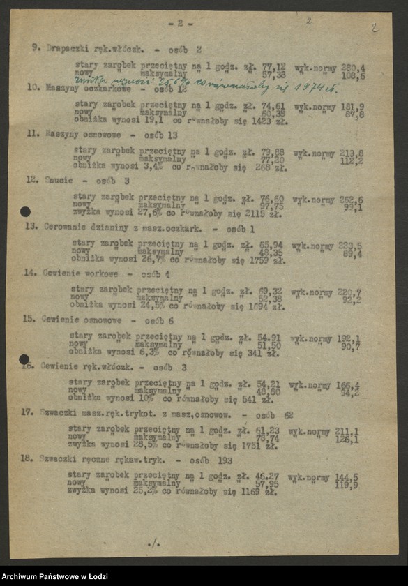Obraz 3 z jednostki "Reforma płac; protokoły z zebrań zakładowych"