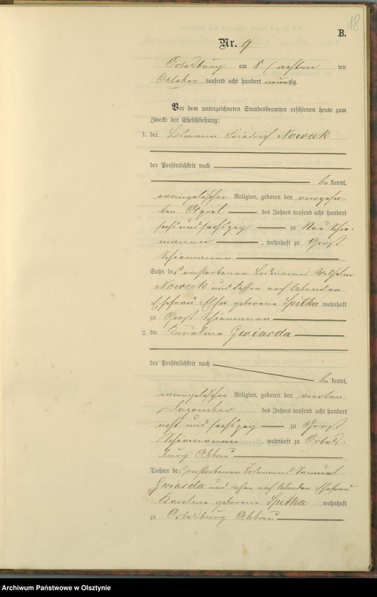 image.from.unit.number "Heiraths-Haupt-Register Nr 1 - 10"