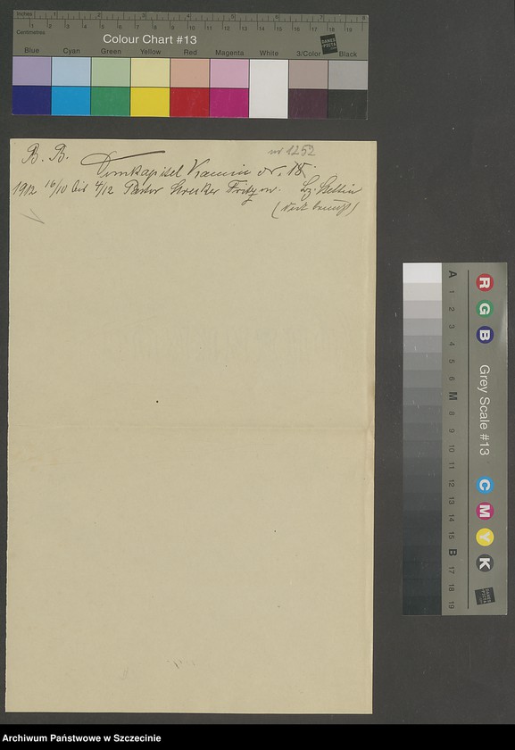 image.from.unit.number "Küsterdienst zu Zirkwitz [Cerkwica]."