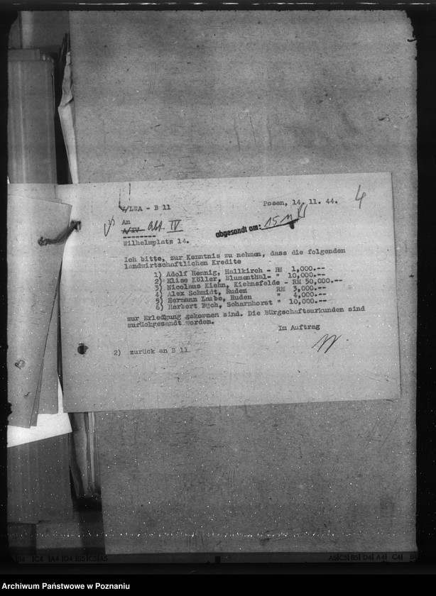 Obraz 8 z jednostki "Reichsverbürgte Kredite"