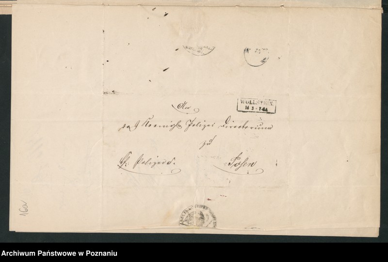 Obraz 20 z jednostki "A. betr. den polnischen Emigranten Josef Felix Bielicki Hauslehrer beim Fürsten Czartoryski"