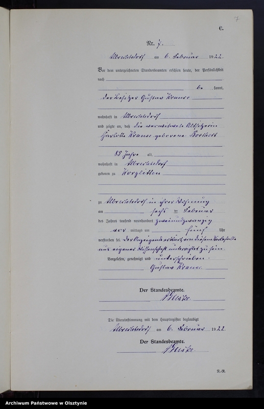 image.from.unit.number "Sterbe-Neben-Register Nr 1 - 24 [ Księga zgonów - wtóropis ]"