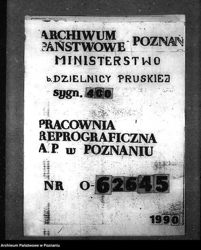 Obraz 1 z jednostki "Sprawy osobowe Komisja Generalna - personalne ogólne"
