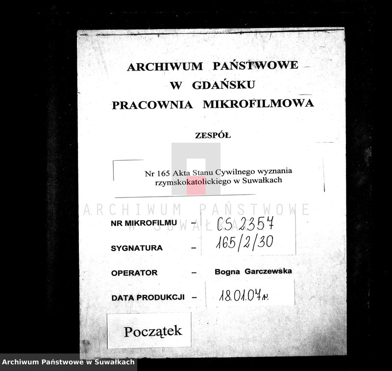 image.from.unit.number "Anneksa do Akt Zaślubnych Parafii Suwalskiej z r. 1860"