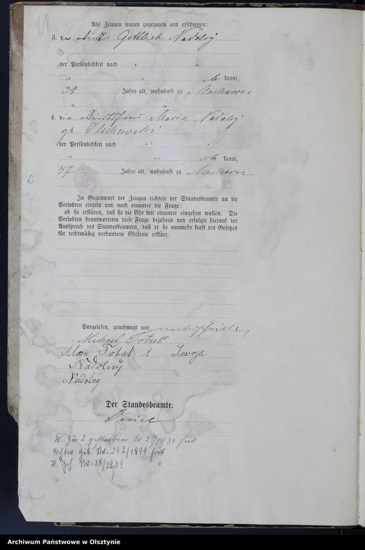 image.from.unit.number "Heiraths-Haupt-Register Nr 1 - 33"