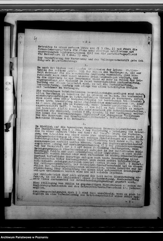 Obraz 8 z jednostki "Krankenmeldungen von polnischen Apotheken. Getreidereinigungszwang"