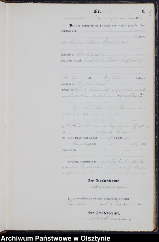 image.from.unit.number "Sterbe-Neben-Register Nr 1 - 115"