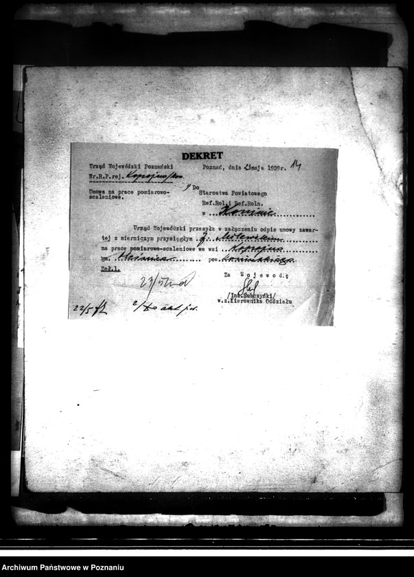 Obraz 18 z jednostki "Scalanie gruntów we wsi Kopojno powiatu konińskiego"