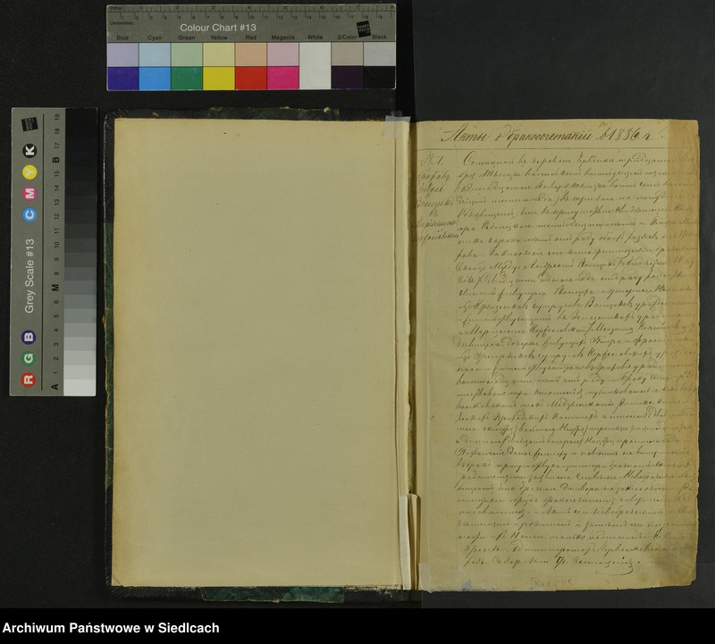 image.from.unit.number "[Akta małżeństw. Rok 1907 do aktu nr 13]"