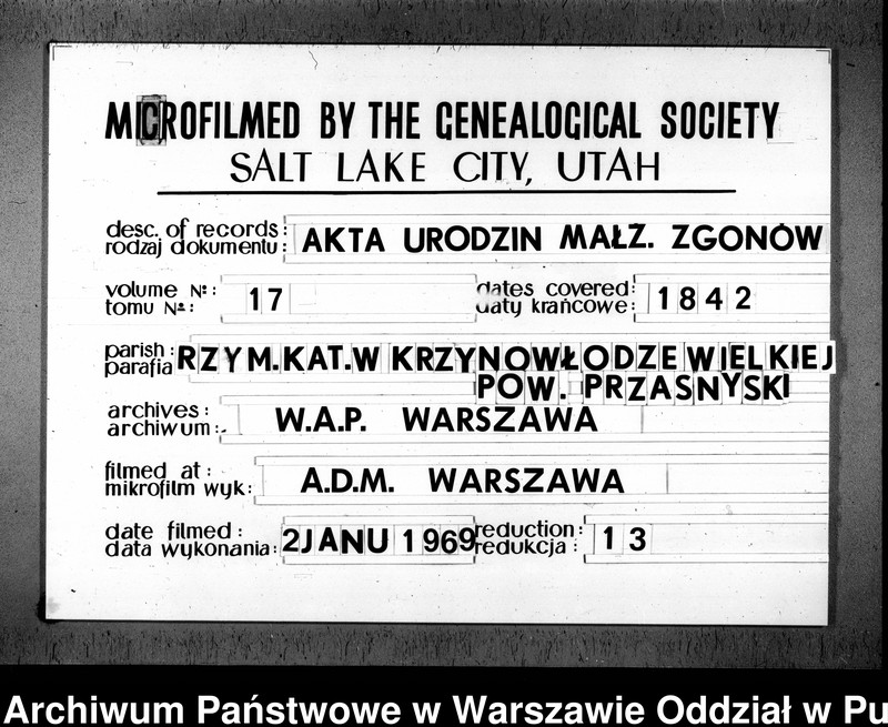 image.from.unit.number "Akta urodzeń, małżeństw i zgonów"