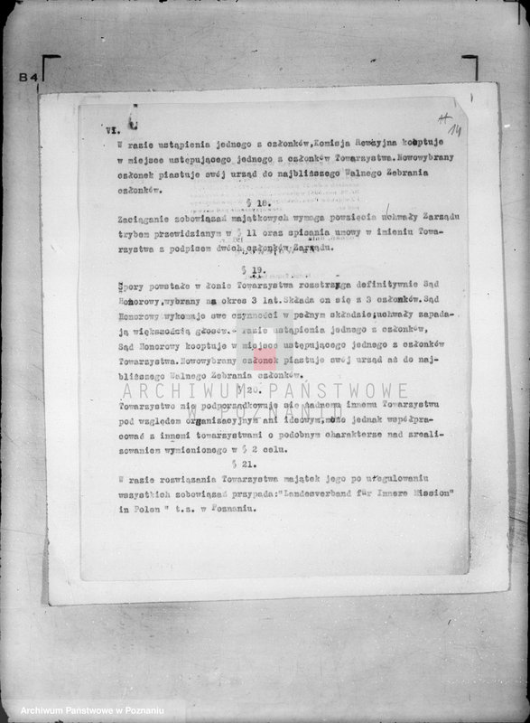 Obraz 18 z jednostki "/Niemieckie Towarzystwo Dobroczynności Społecznej w Poznaniu/"