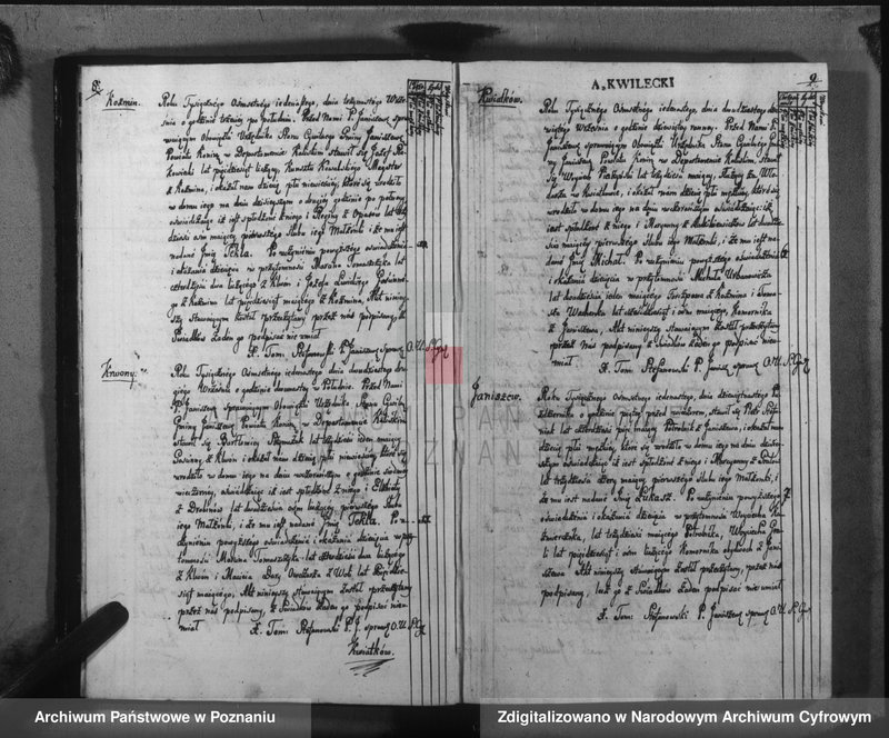 Obraz 7 z jednostki "Księga urodzonych, zaślubionych i zmarłych"