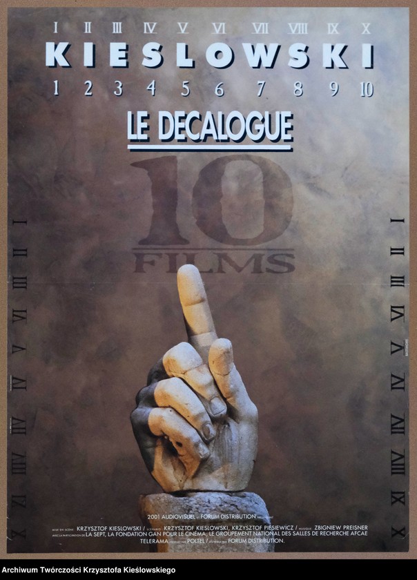 Obraz 3 z kolekcji "Plakaty do filmów Krzysztofa Kieślowskiego"