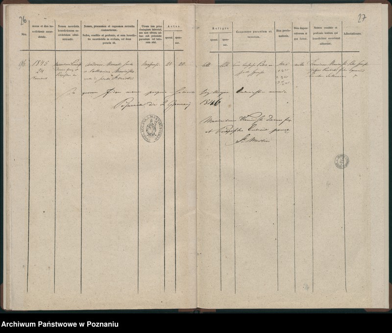 Obraz 16 z jednostki "Księga małżeństw"