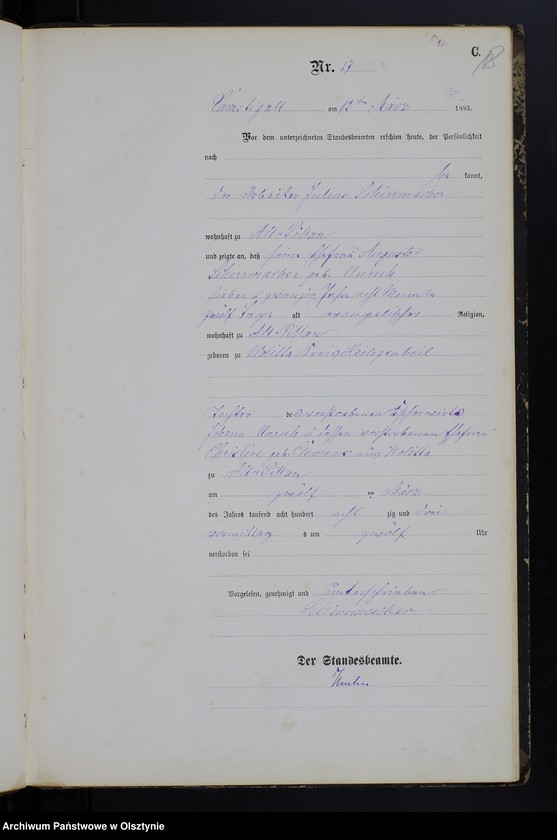 image.from.unit.number "Sterbe-Haupt-Register Nr 1 - 82"