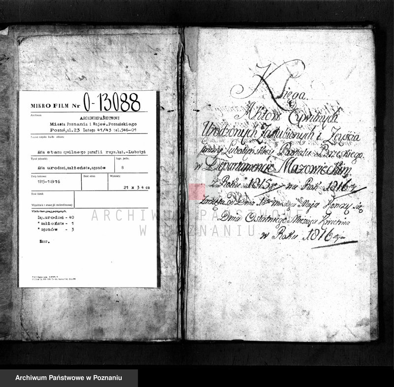 image.from.unit.number "Akta cywilne urodzonych, ślubów i zejścia"