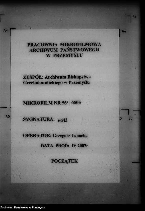 image.from.unit.number "[Kopie ksiąg metrykalnych parafii Kuliczków (dekanat Bełz)]"