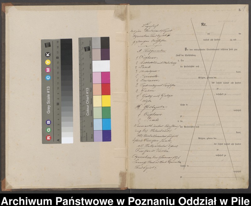 Obraz z jednostki "Księga małżeństw"