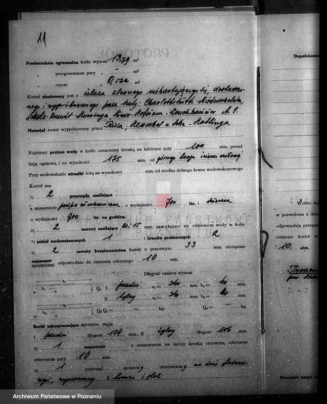 Obraz 16 z jednostki "Majętność rolna Tworzanice, pow. leszczyński Stanisław Kamoski nr woj. kotła 5868"