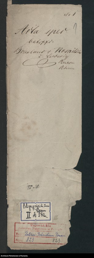 Obraz 2 z jednostki "A. betr. Boleslaus von Kościelski /auch Ludwig, Anton und Adam/"