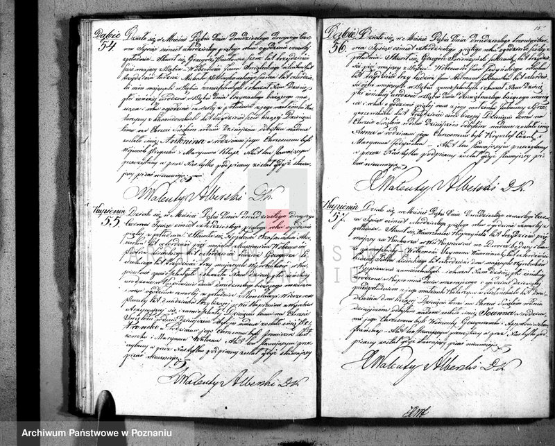 Obraz 16 z jednostki "Duplikat urodzonych, zaślubionych i zgonów"