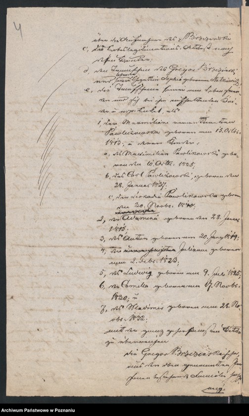 Obraz 7 z jednostki "A. betr. Gregor Brzezinski, Gutspächter Hippolyt von Brzeziński"