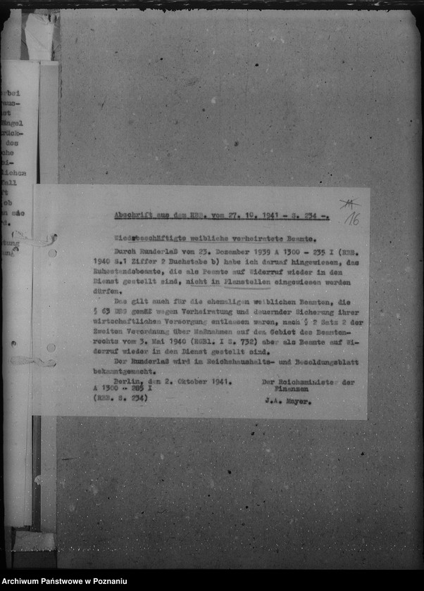 Obraz 20 z jednostki "Zatrudnienie i wynagrodzenie za pracę dla Niemców, miejscowych oraz osadzonych w Kraju Warty z terenów nadbałtyckich"