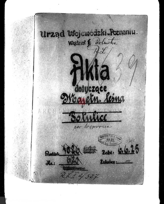 Obraz 4 z jednostki "Majętność leśna Potulice powiat wągrowiecki"