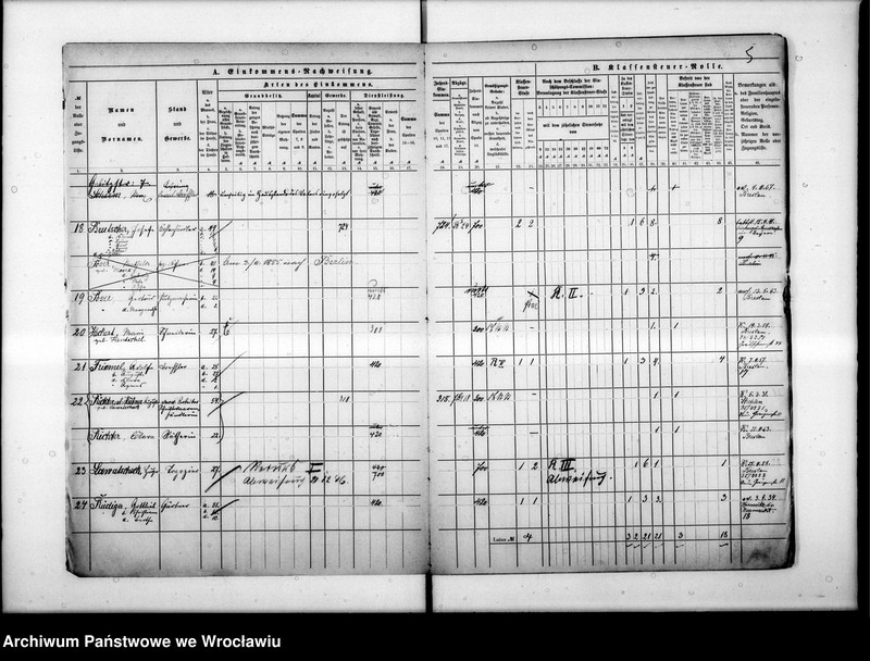 image.from.unit.number "Klassensteuerrolle nebst Eikommens - Nachweisung"