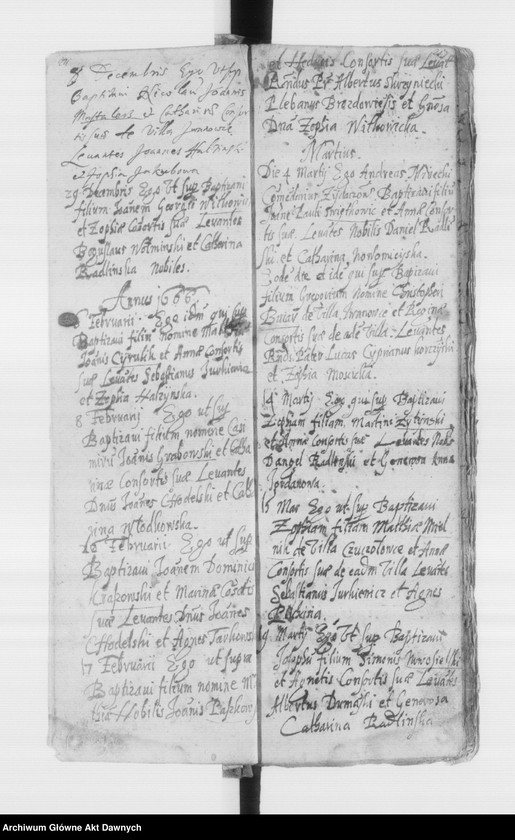 image.from.unit.number "Parafia: Żydaczów. Dekanat: Stryj. Księga metrykalna chrztów 1657-1708 i ślubów* 1657-1677, 1683-1708 dla całej parafii."