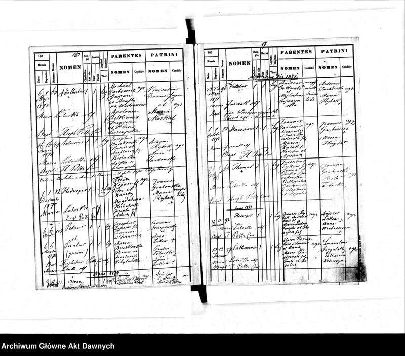 image.from.unit.number "Parafia: Baworów. Dekanat: Tarnopol. Księga metrykalna urodzeń tylko dla wsi Skomorochy. Tom II."