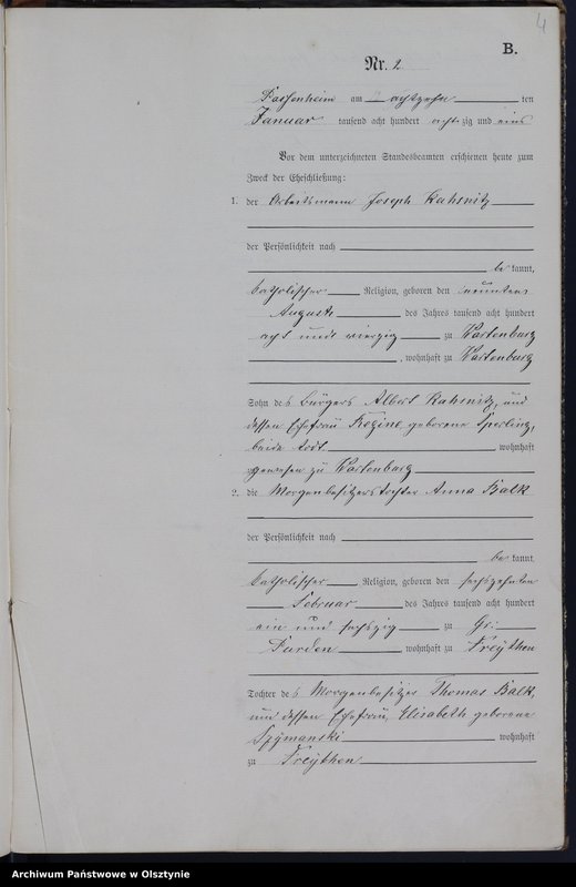 image.from.unit.number "Heiraths-Haupt-Register Nr 1 - 11"