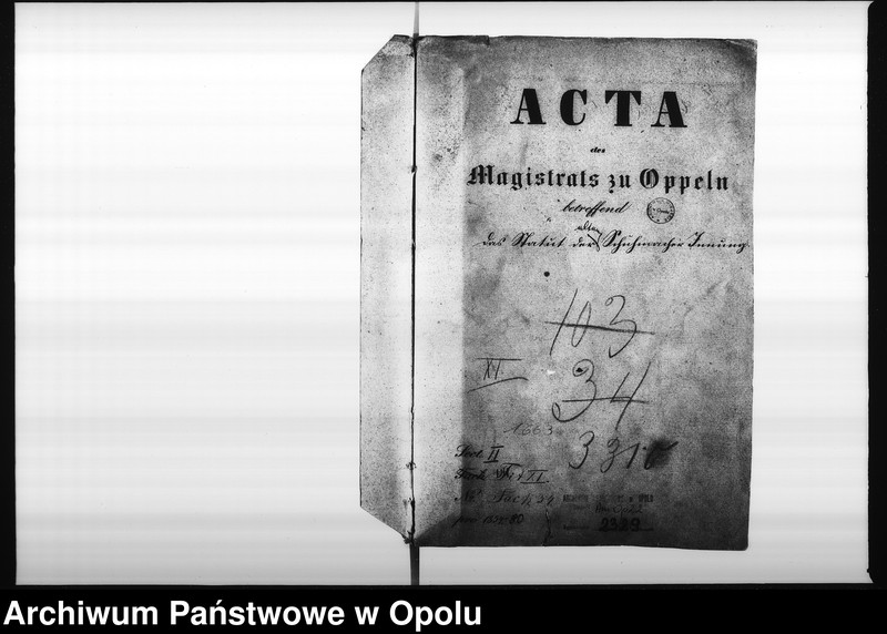 Obraz 4 z jednostki "Acta des Magistrats zu Oppeln betreffend das Statut der alten Schuhmacher Innung"