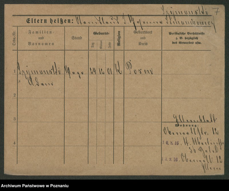 Obraz 18 z jednostki "Szymański (samotni mężczyźni)"