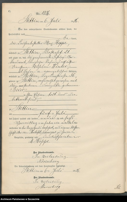 image.from.unit.number "Sterbe-Register (Neben-Register) Band V"