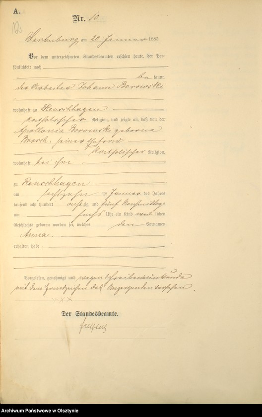 image.from.unit.number "Geburts-Haupt-Register Nr 1 - 205"